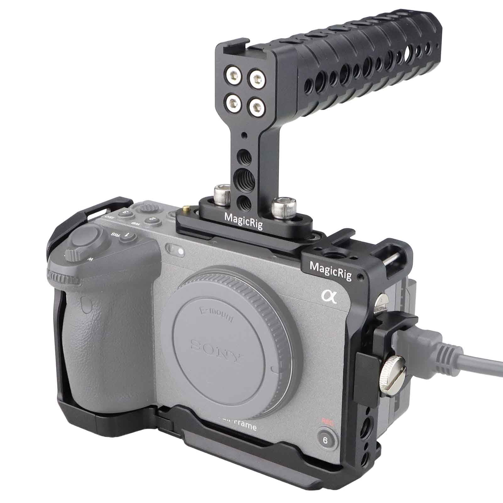 Amazon.co.jp: MAGICRIG カメラケージキット トップハンドル付き